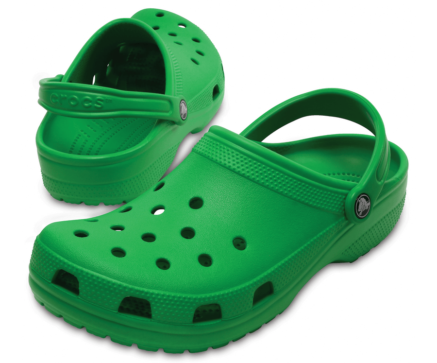 Crocs Unisex Classic Clog - Grass Green - The Foot Factory