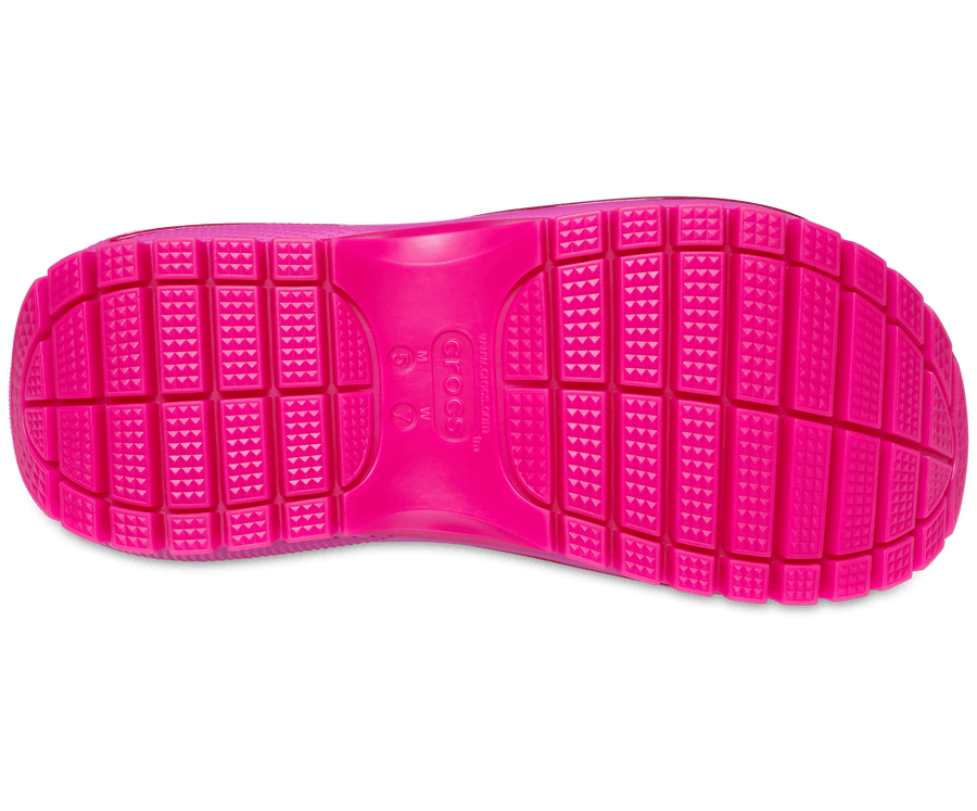 Crocs Unisex Mega Crush Sandal - Juice Pink