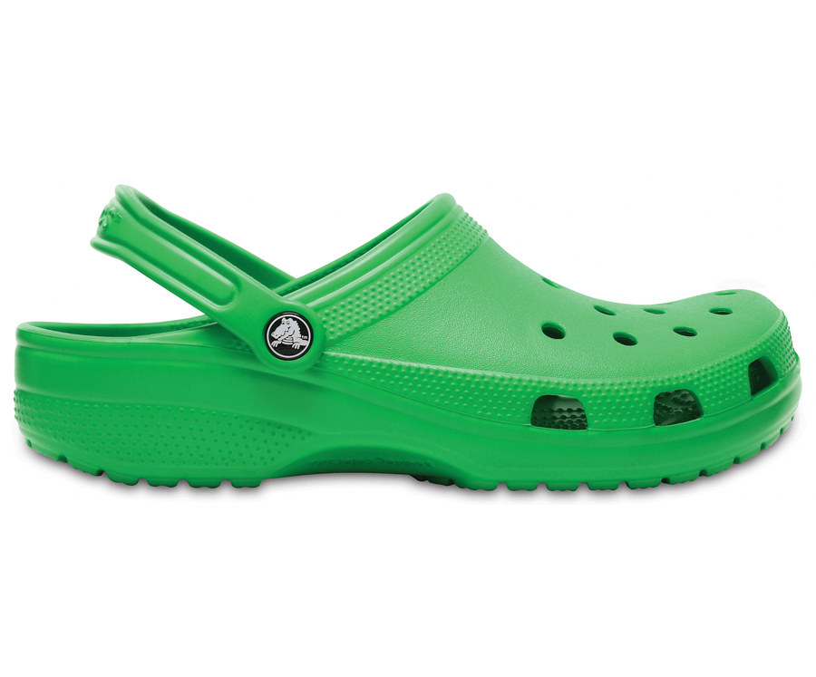 Crocs Unisex Classic Clog - Grass Green - The Foot Factory