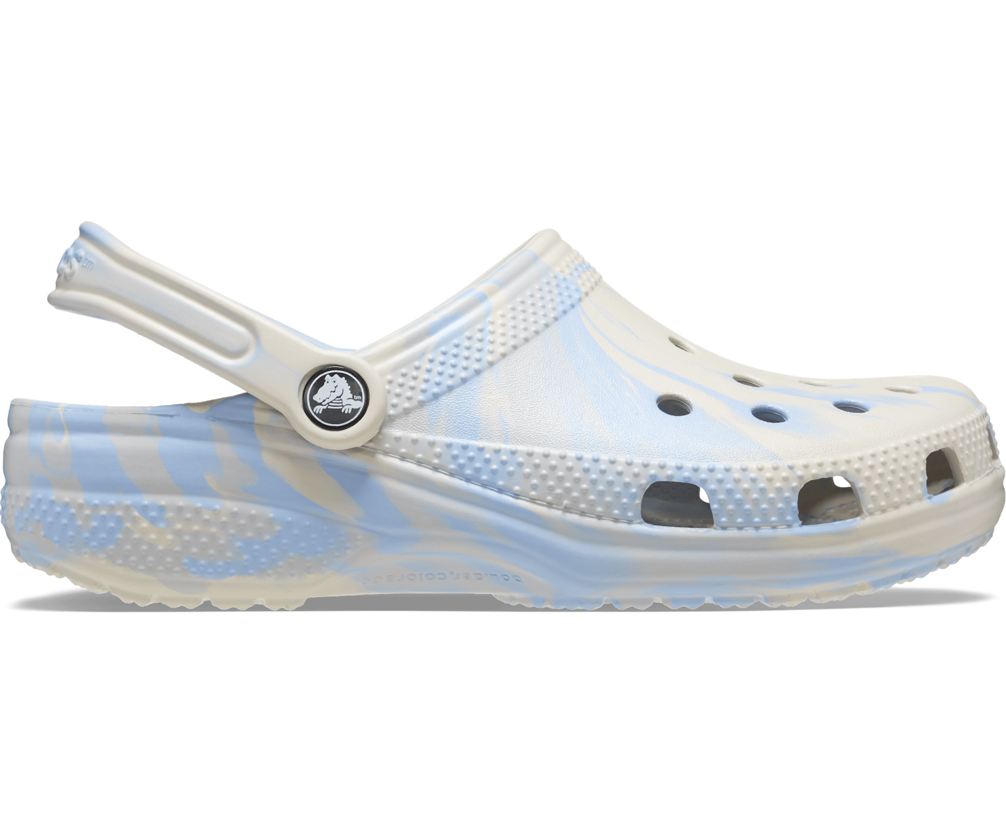 Croce's Blue Crocs Classic Clog | Blue Calcite Marble