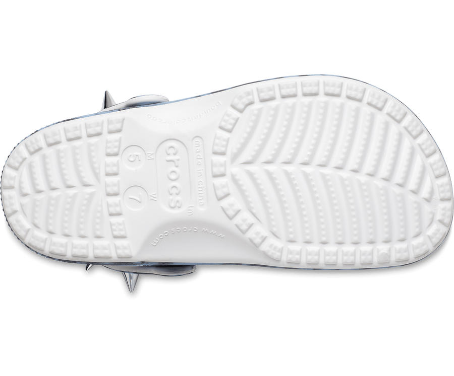 Crocs Unisex Classic Rebel Rebel Clog - Multi / White - The Foot Factory