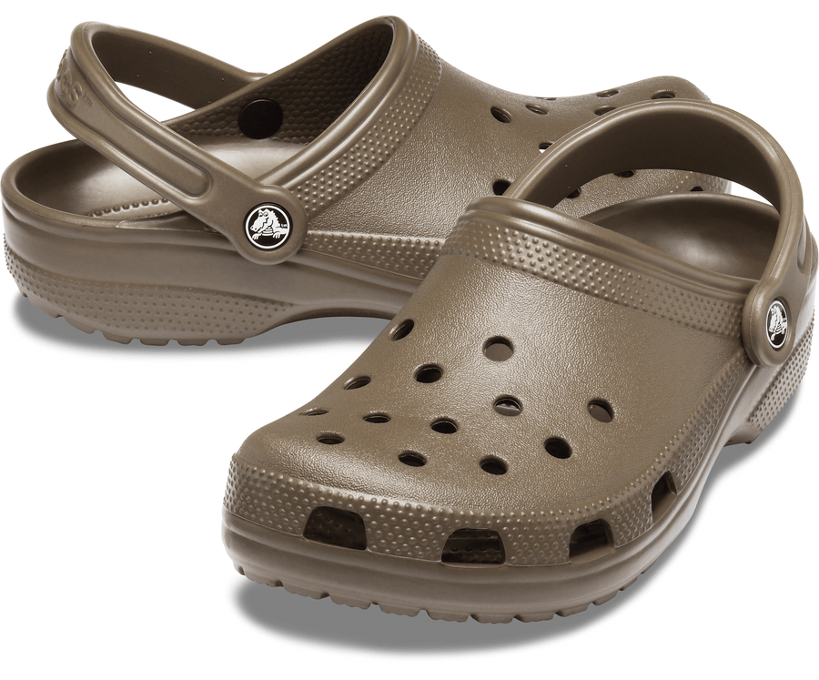 Crocs Unisex Classic Clog - Chocolate - The Foot Factory