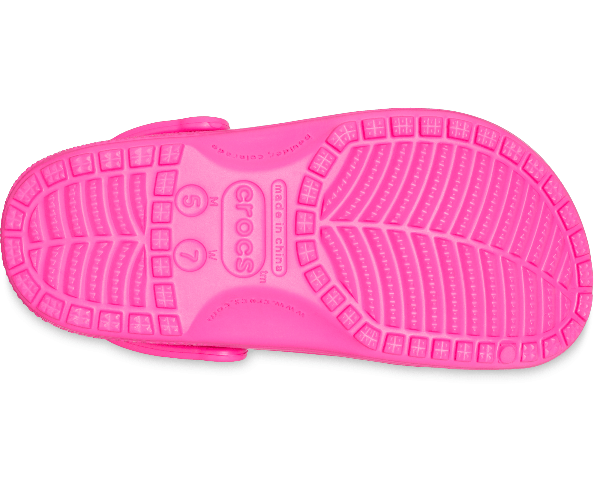 Crocs Unisex Classic Clog - Juice Pink - The Foot Factory