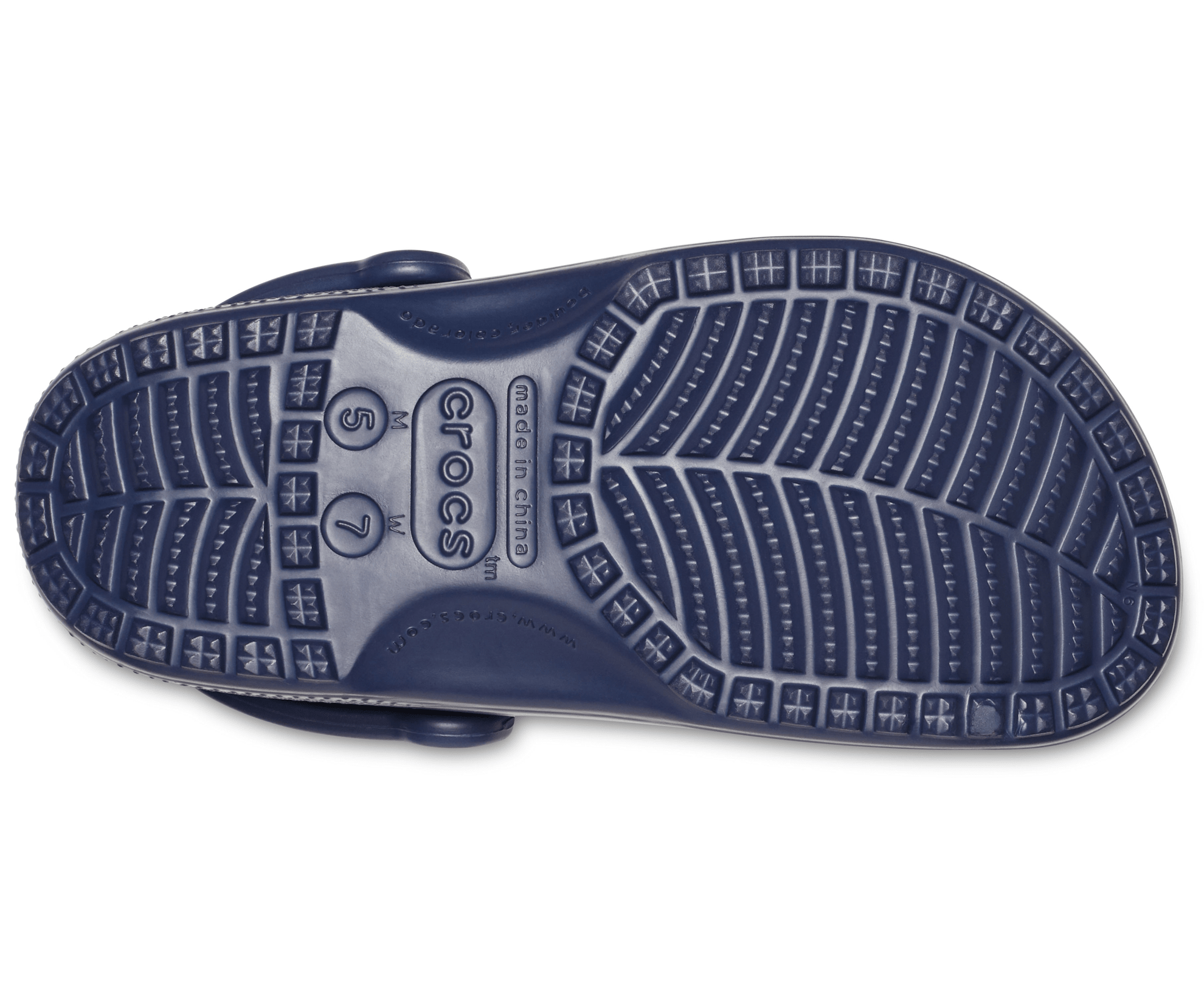 Crocs Unisex Classic Clog - Navy - The Foot Factory