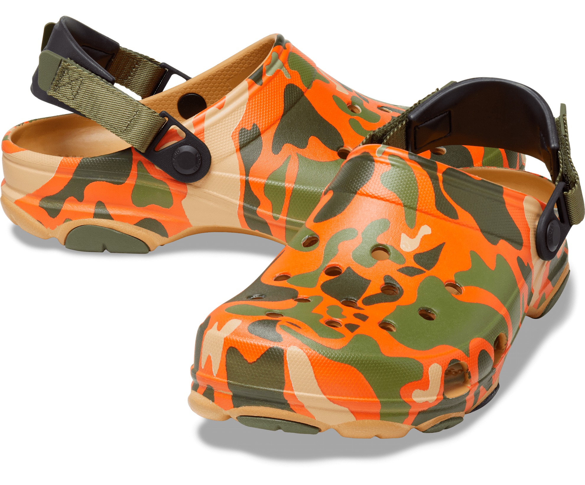 Crocs Unisex All-Terrain Camo Clog - Tan – The Foot Factory