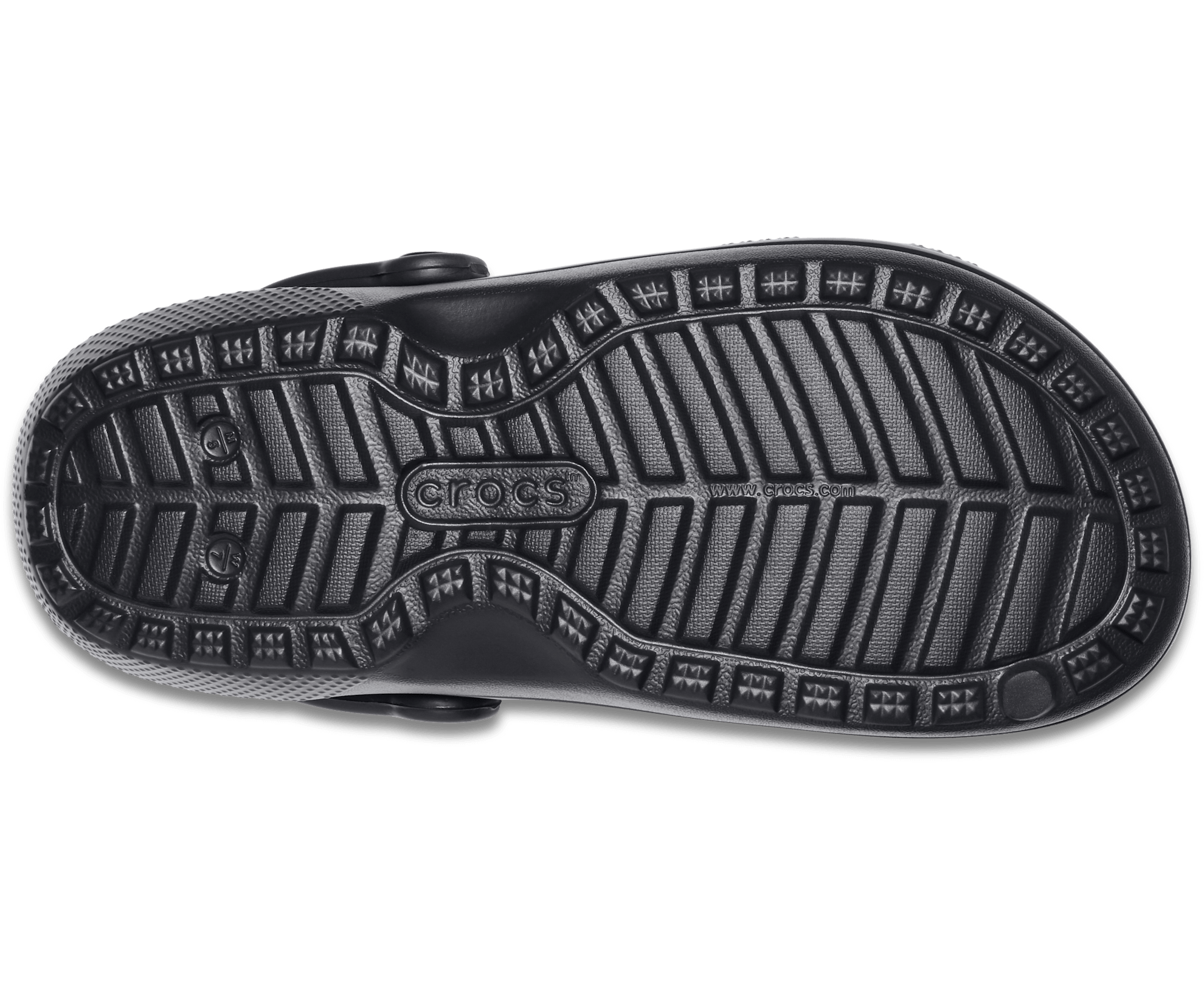 Crocs Unisex Classic Lined Clog - Black - The Foot Factory