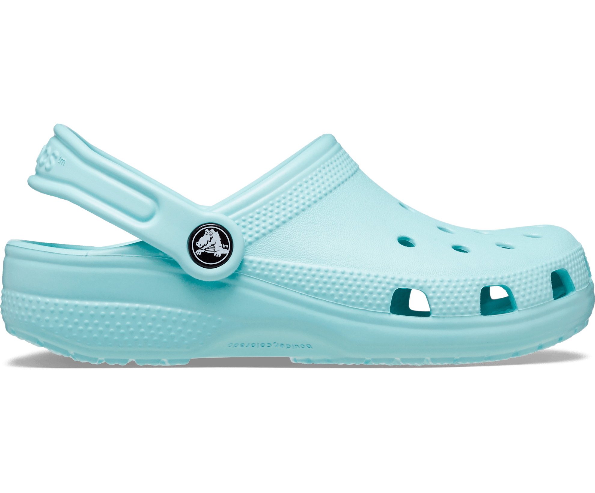 Crocs Kids Classic Clog - Pure Water - The Foot Factory