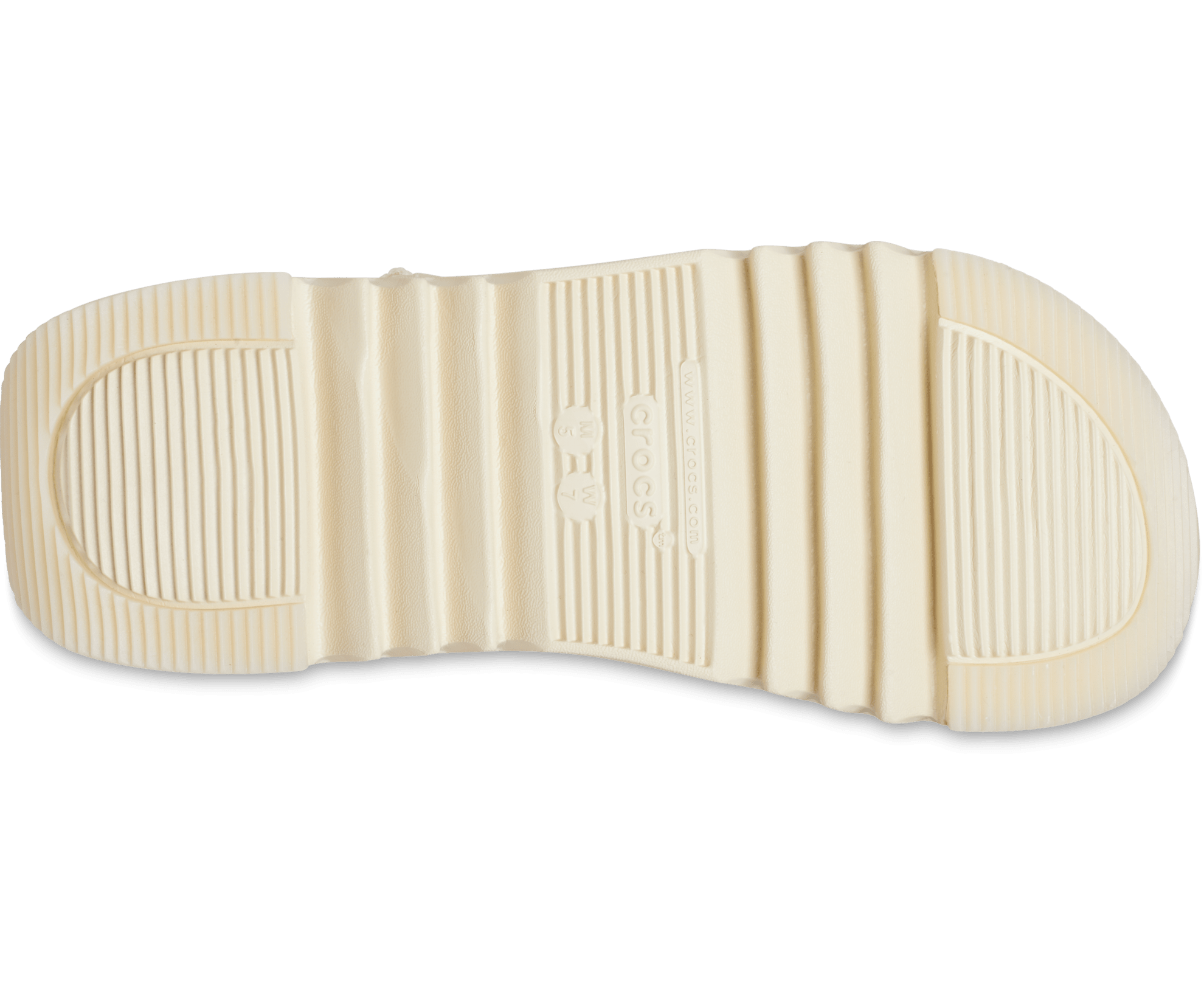 Crocs Unisex Classic Hiker Xscape Sandal - Vanilla