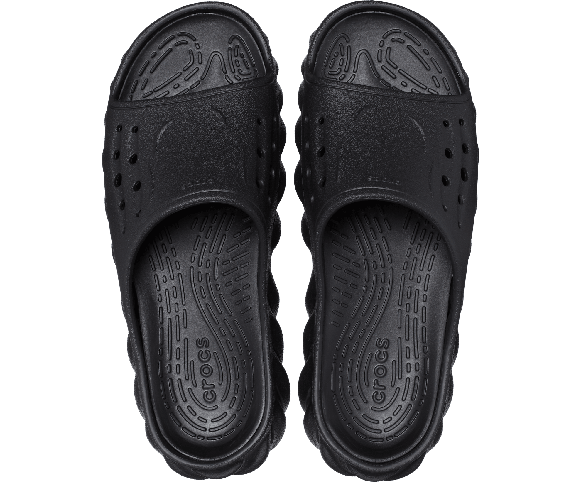 Crocs Unisex Echo Slide - Black