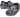 Crocs Otroške klasične kamuflažne cokle - črne