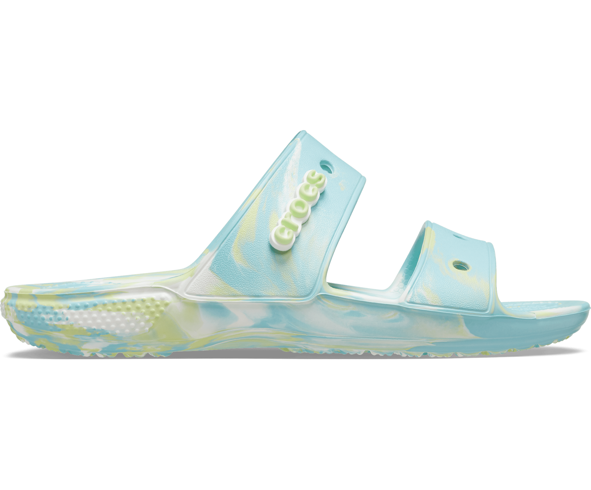 Water Pattern Crocs Crocs Classic Marbled Sandal | Pure Water Unisex