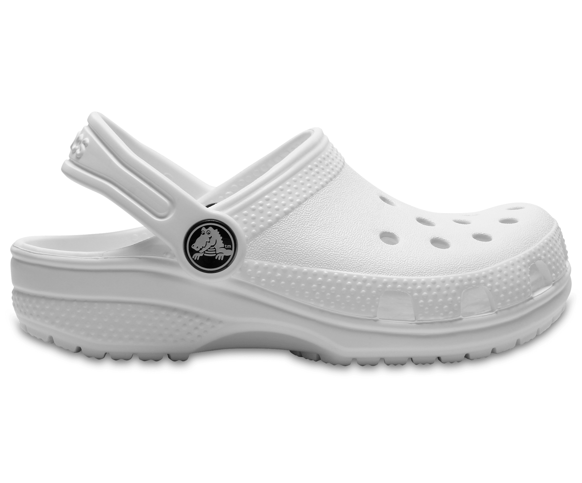 Crocs Kids Classic Clog - White