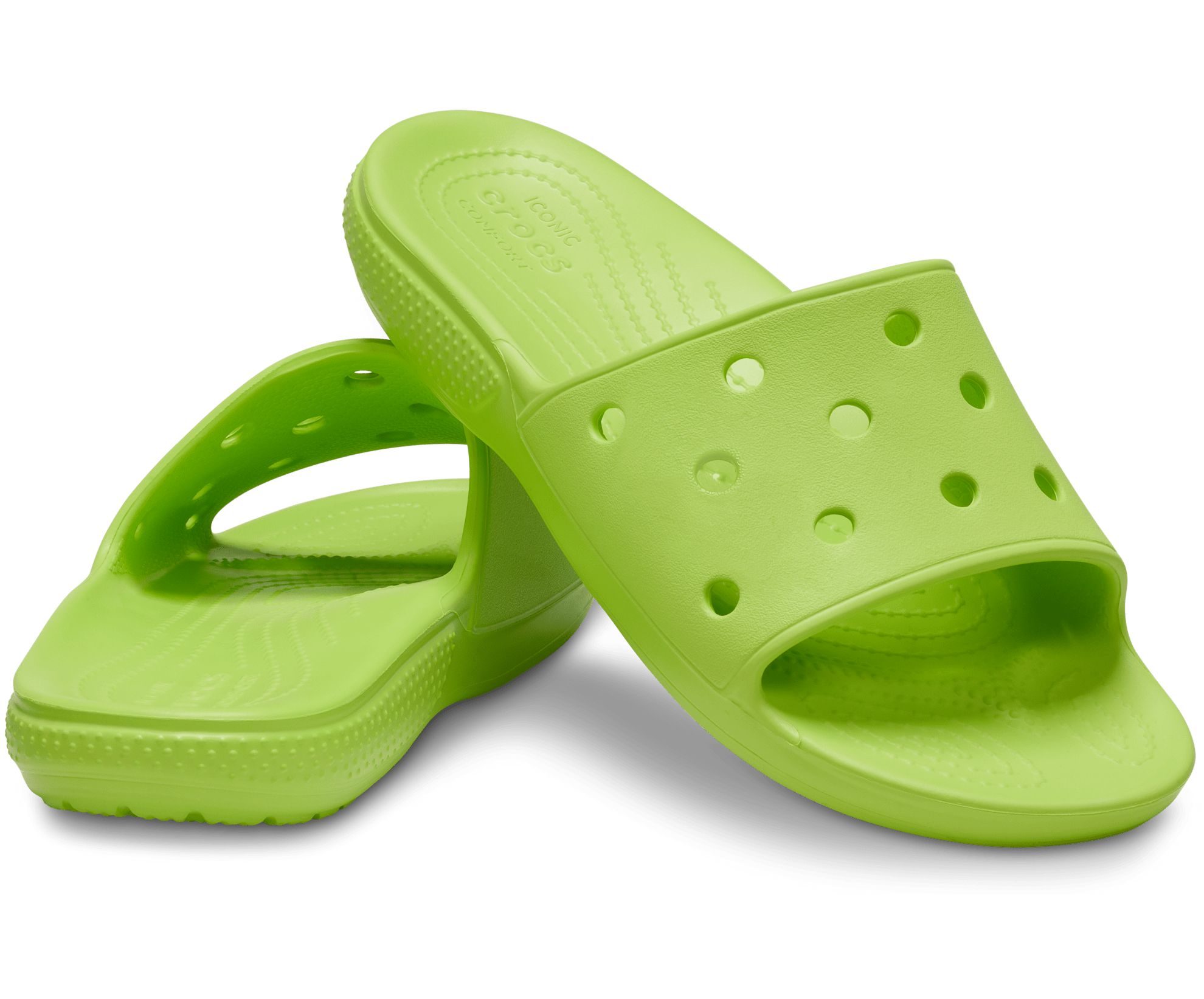 Crocs Unisex Classic Slide - Limeade