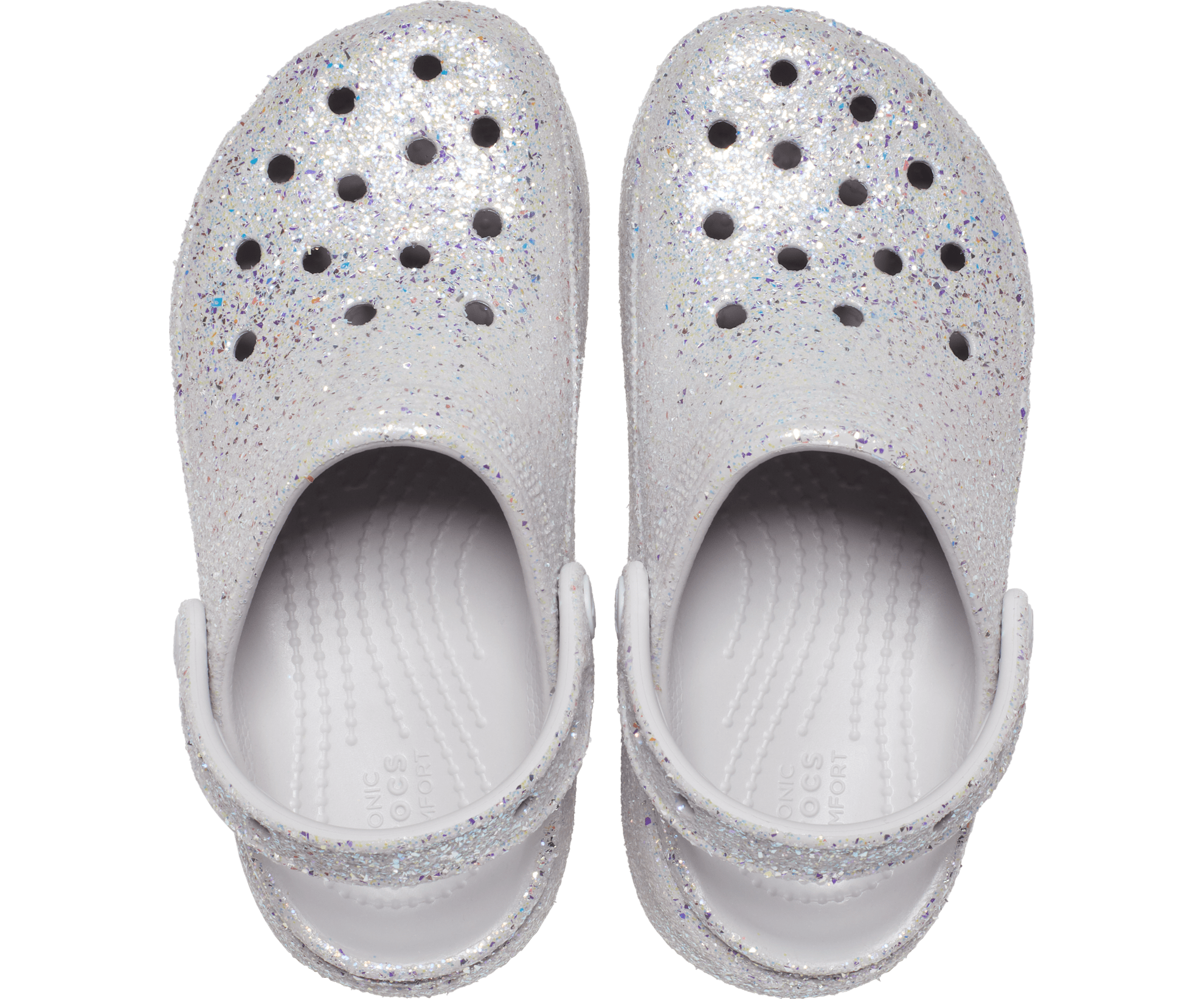 Crocs Kids Classic Glitter Cutie Clog - Atmosphere