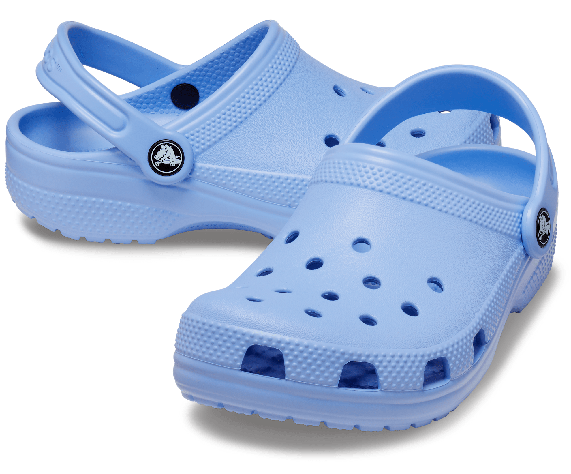 Crocs Kids Classic Clog - Moon Jelly - The Foot Factory