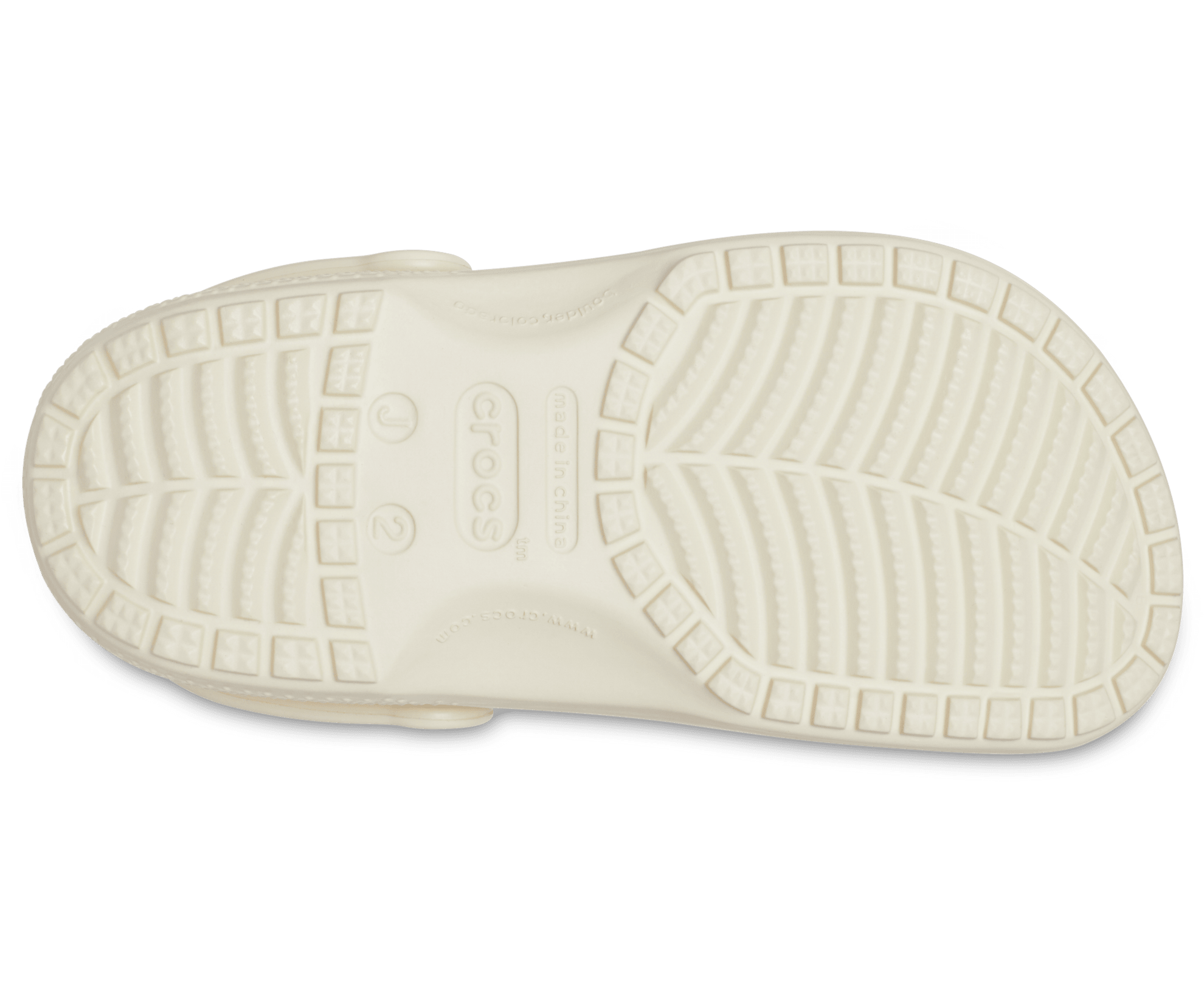Crocs Kids Classic Clog - Bone - The Foot Factory