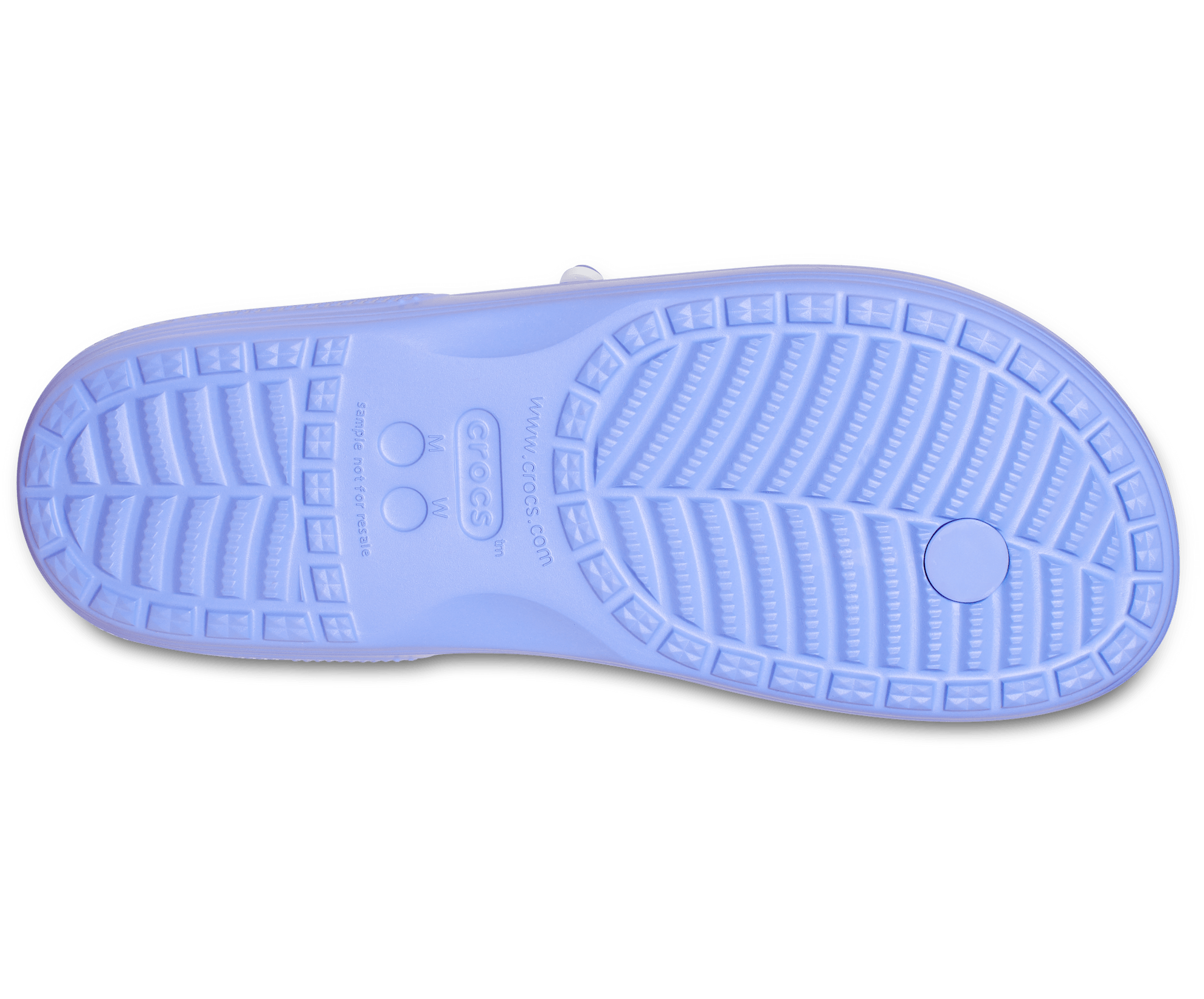 Crocs Unisex Classic Flip Flop - Digital Violet - The Foot Factory