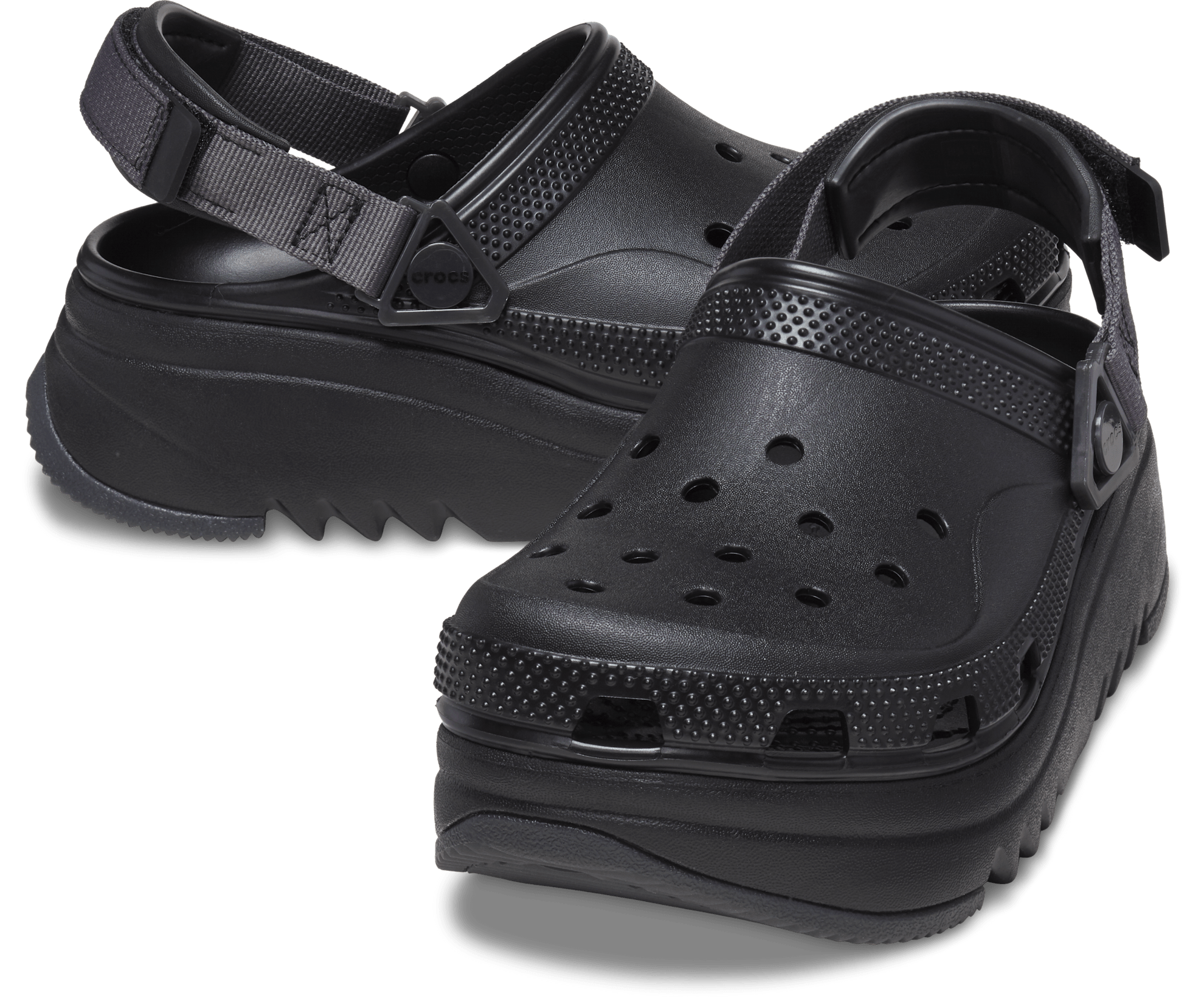 Crocs Unisex Classic Hiker Xscape Clog - Black