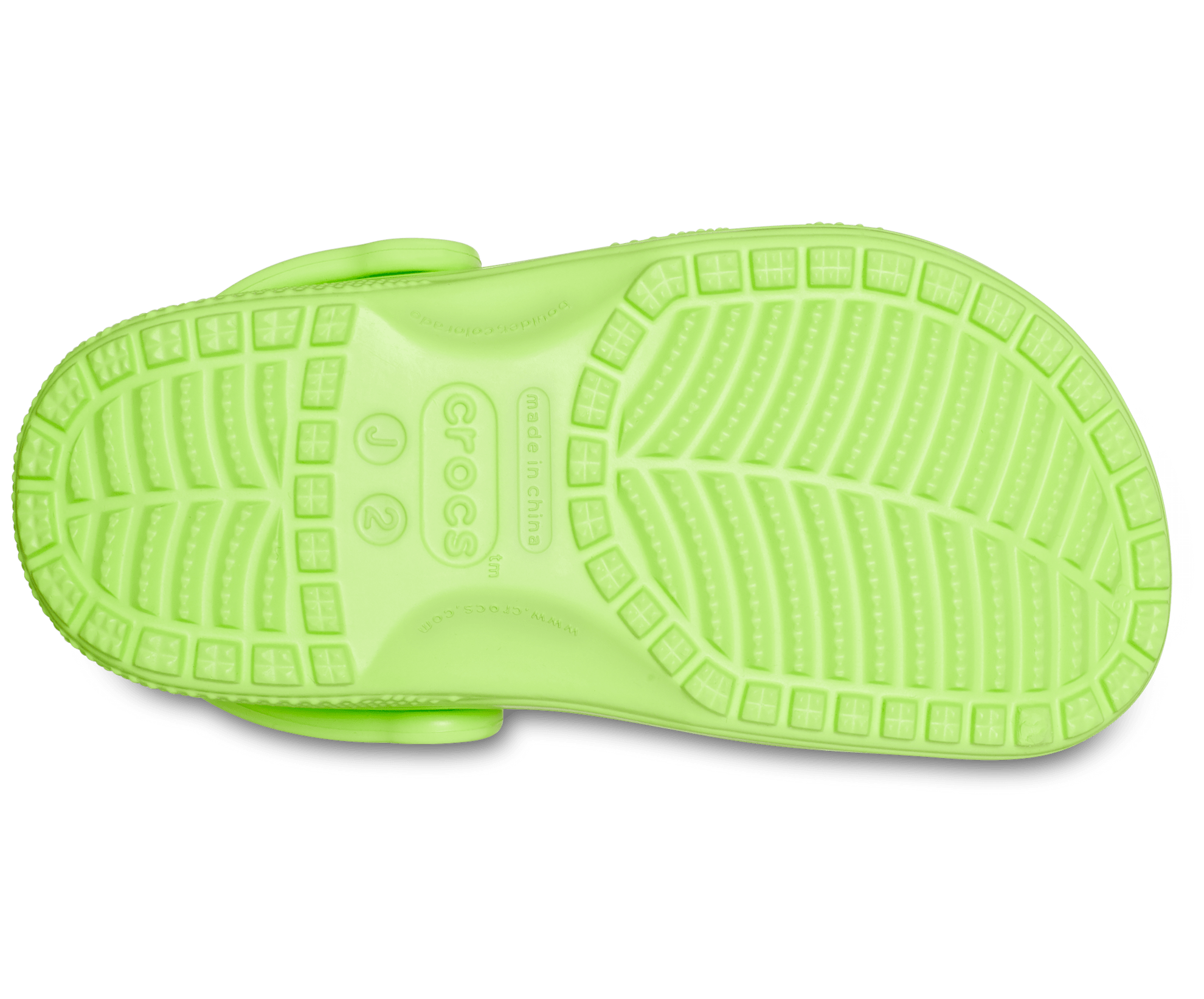 Crocs Kids Classic Clog - Limeade - The Foot Factory