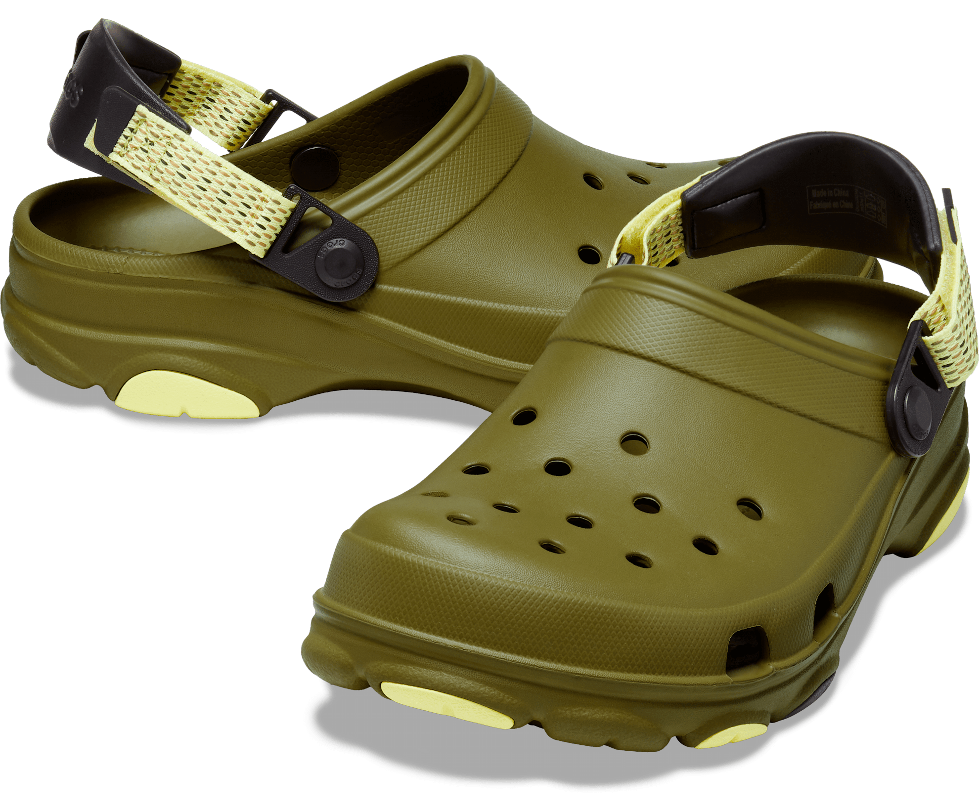 Crocs Unisex Classic All Terrain Clog - Aloe - The Foot Factory