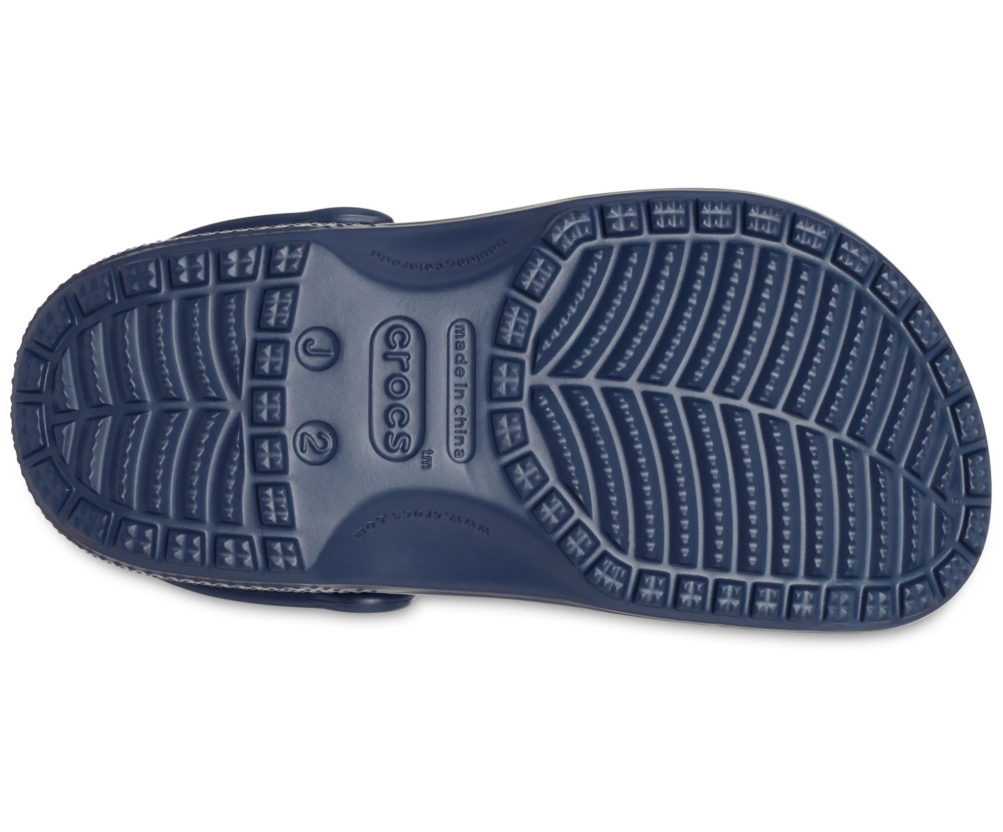 Crocs Kids Classic Clog - Navy - The Foot Factory