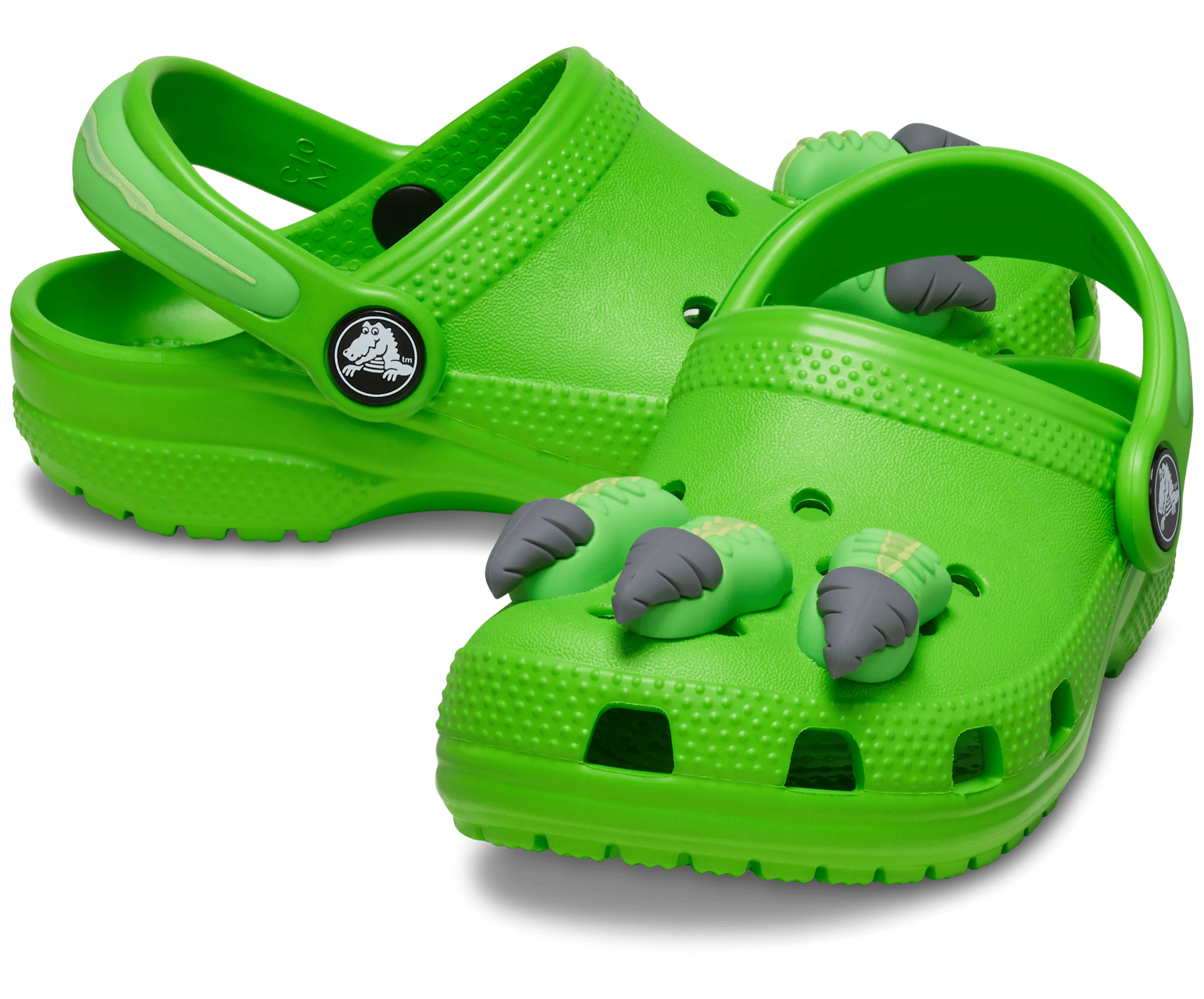 CROCS Kids Classic I am Dinosaur Clog - Green