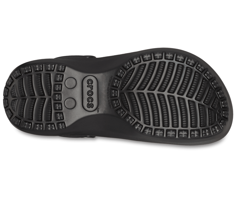Crocs Unisex Classic Platform Lined Clog - Black
