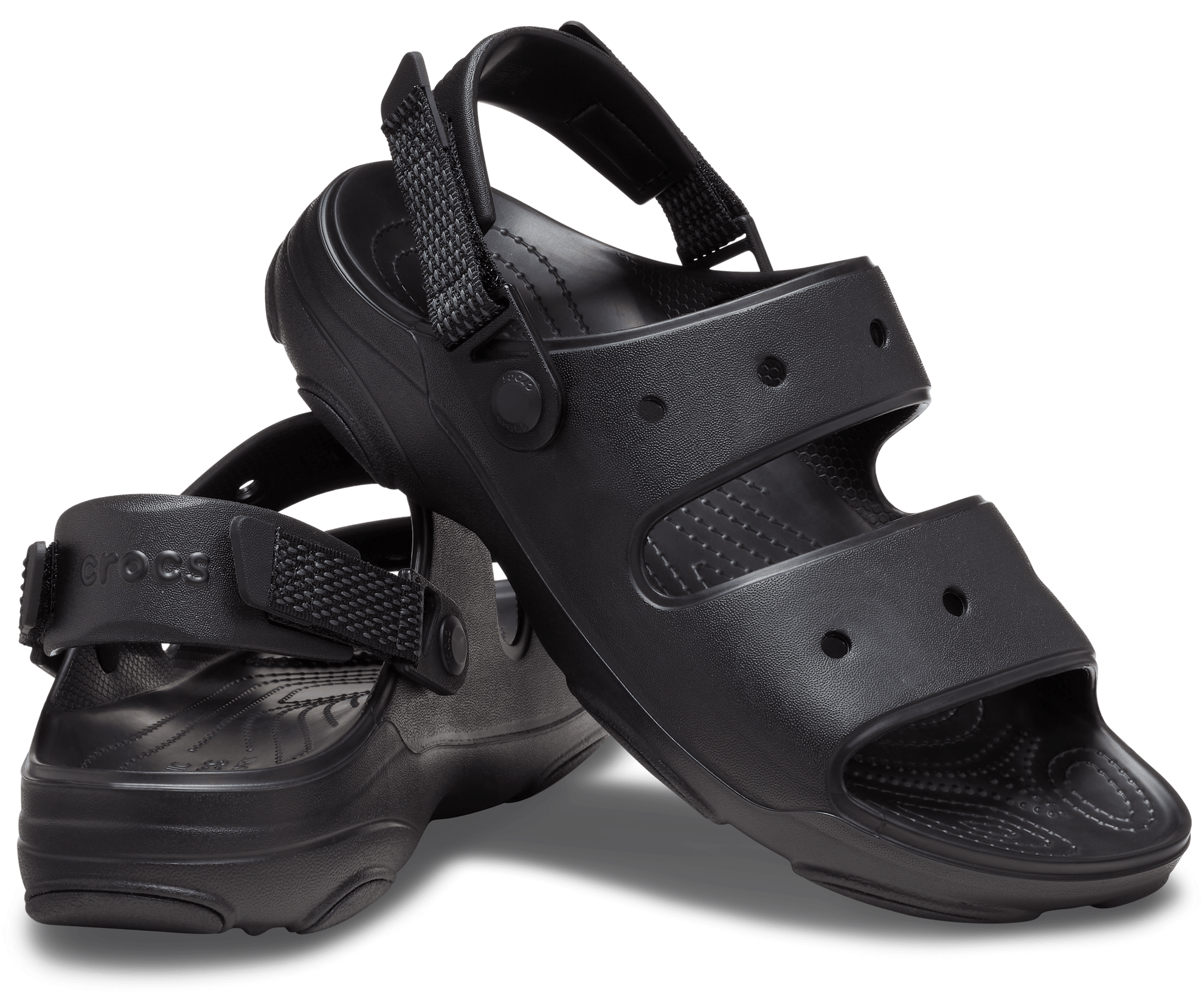 Crocs Unisex Classic All Terrain Sandal - Black - The Foot Factory