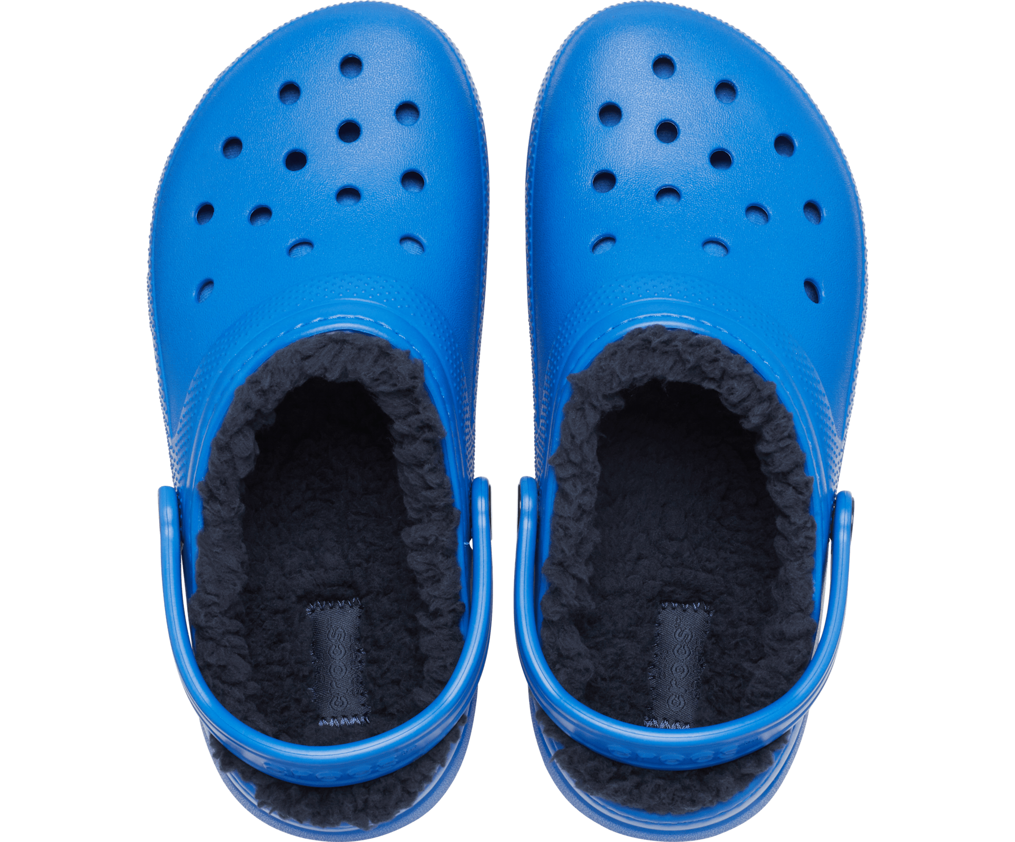 Crocs Kids Classic Lined Clog - Blue Bolt