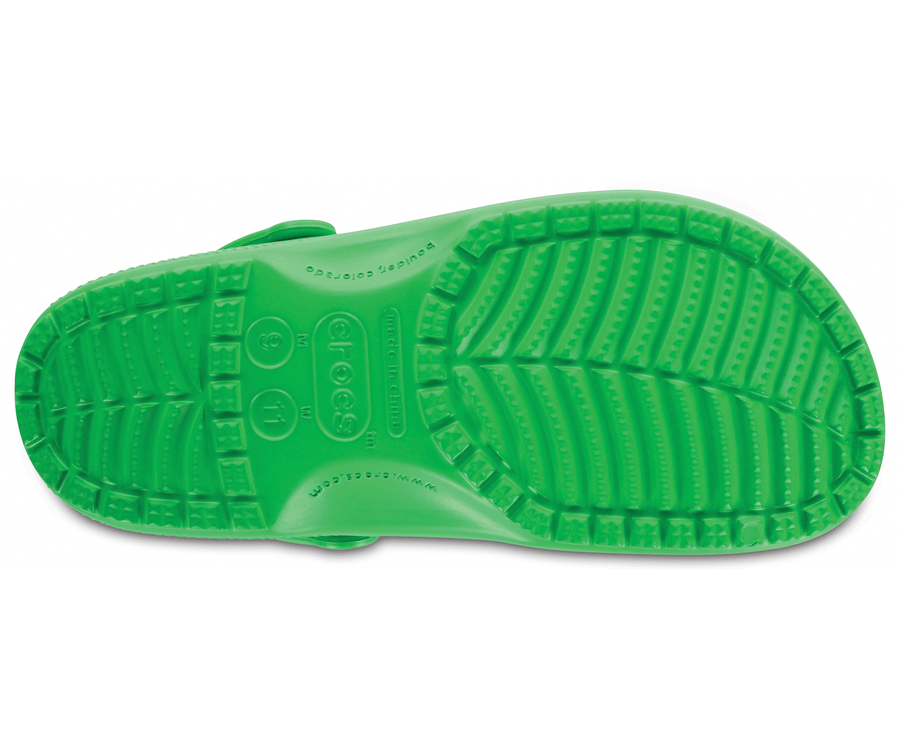 Crocs Unisex Classic Clog - Grass Green - The Foot Factory