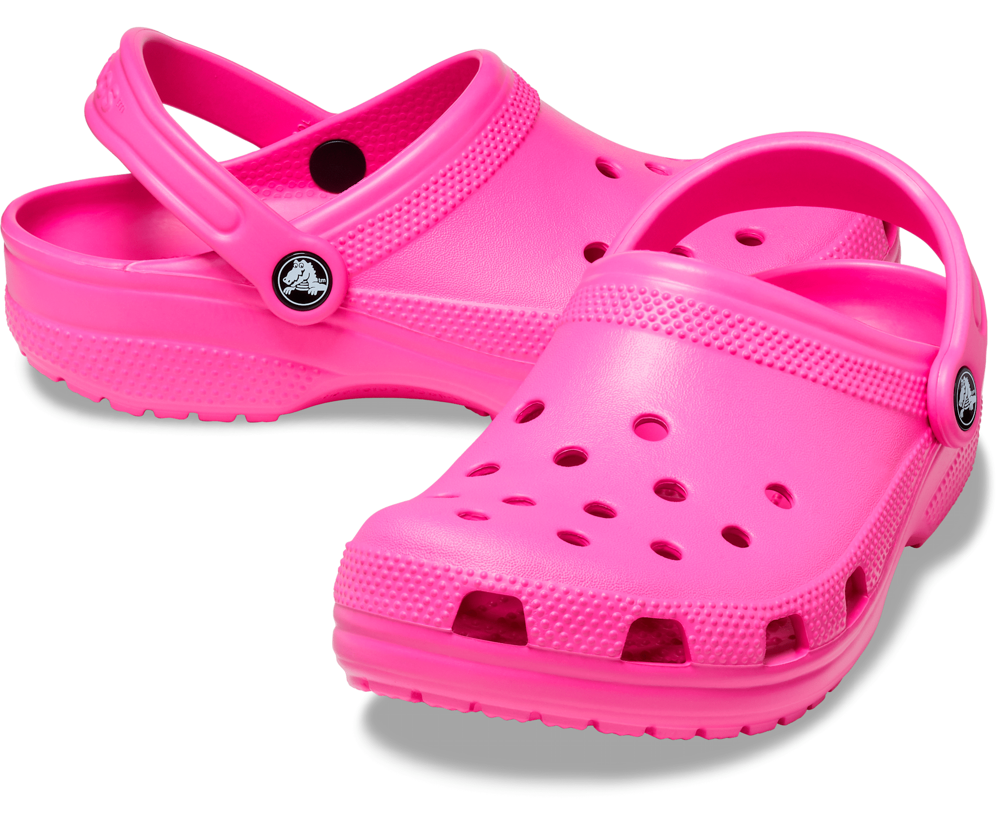 Crocs Unisex Classic Clog - Juice Pink - The Foot Factory
