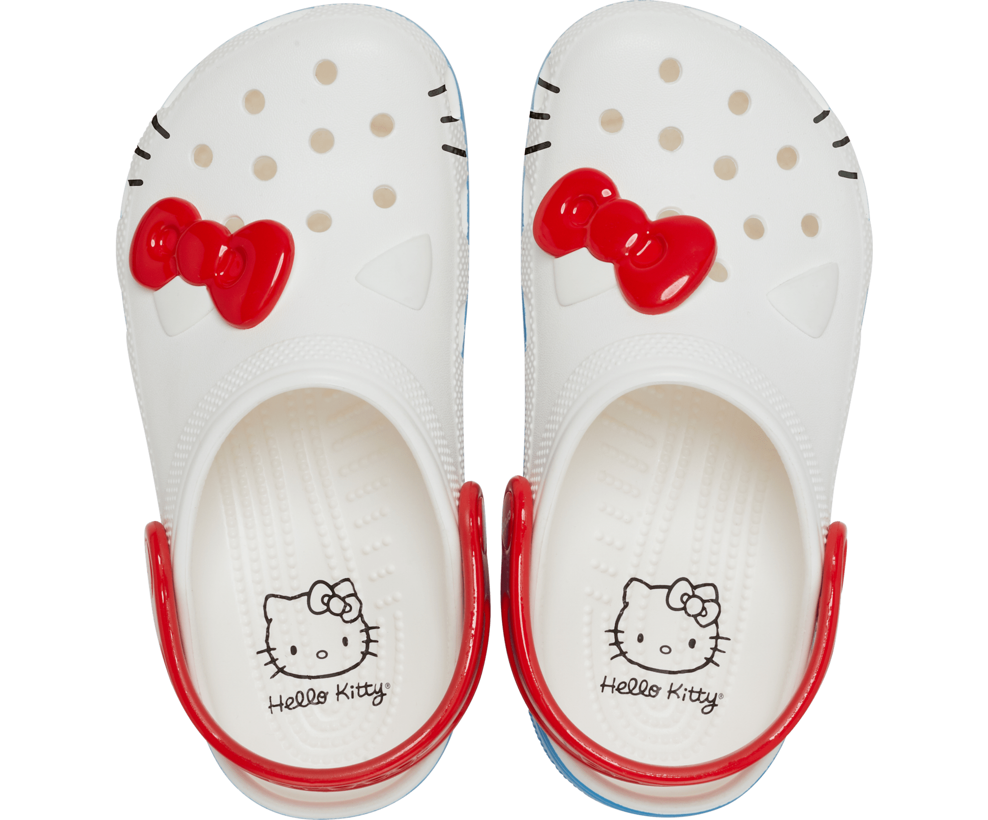 CROCS Kids Hello Kitty Classic Clog - White
