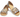 Crocs Womens Tulum Open Flat Sandal - Mushroom / Stucco