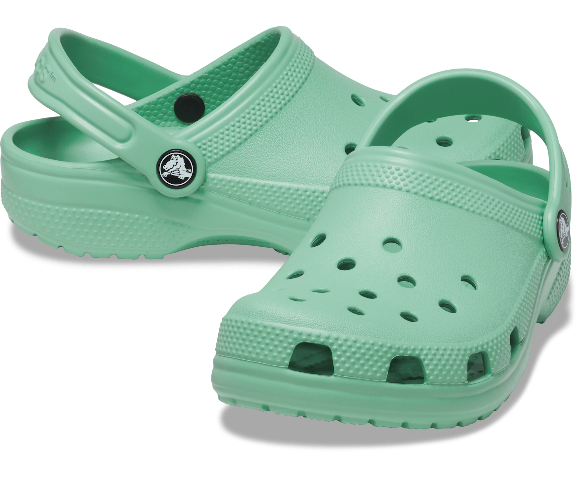 Crocs Kids Classic Clog - Jade Stone - The Foot Factory