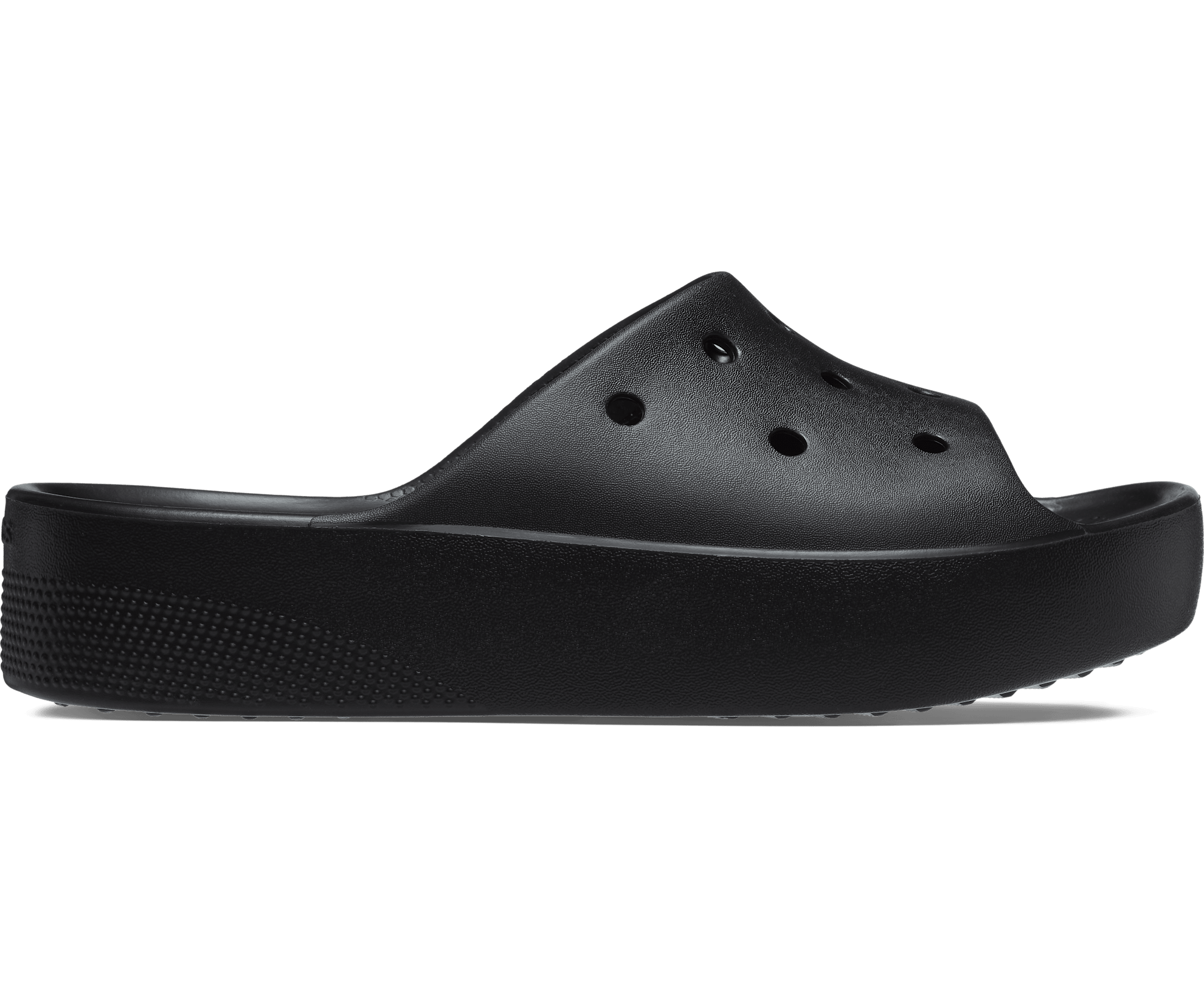 Crocs Unisex Classic Platform Slide - Black