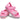 Crocs Kids Fun Lab Rainbow Sandal - Pink Lemonade