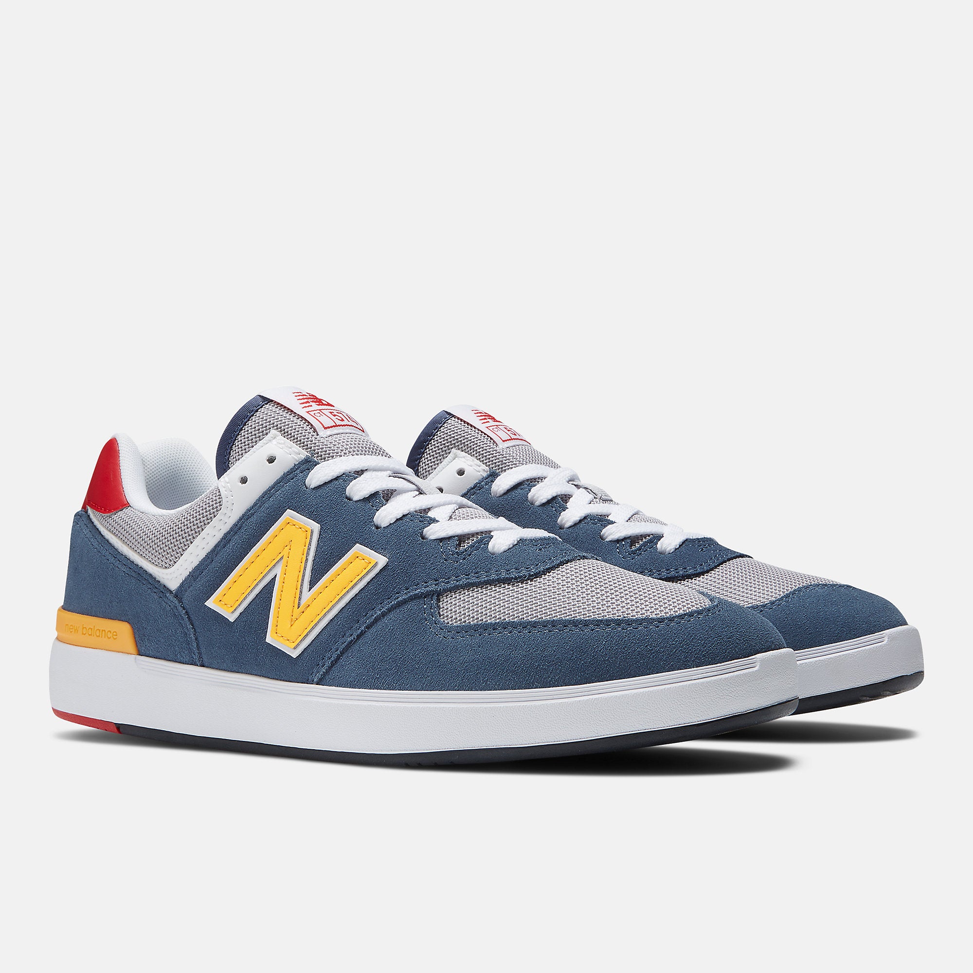 New Balance Mens 574 Fashion Trainers Blue