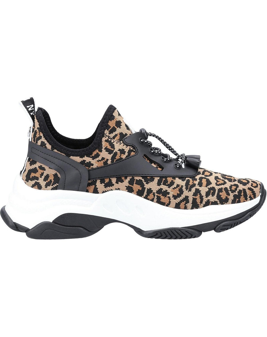 Steve Madden Womens Match Womans Lace Up - Leopard