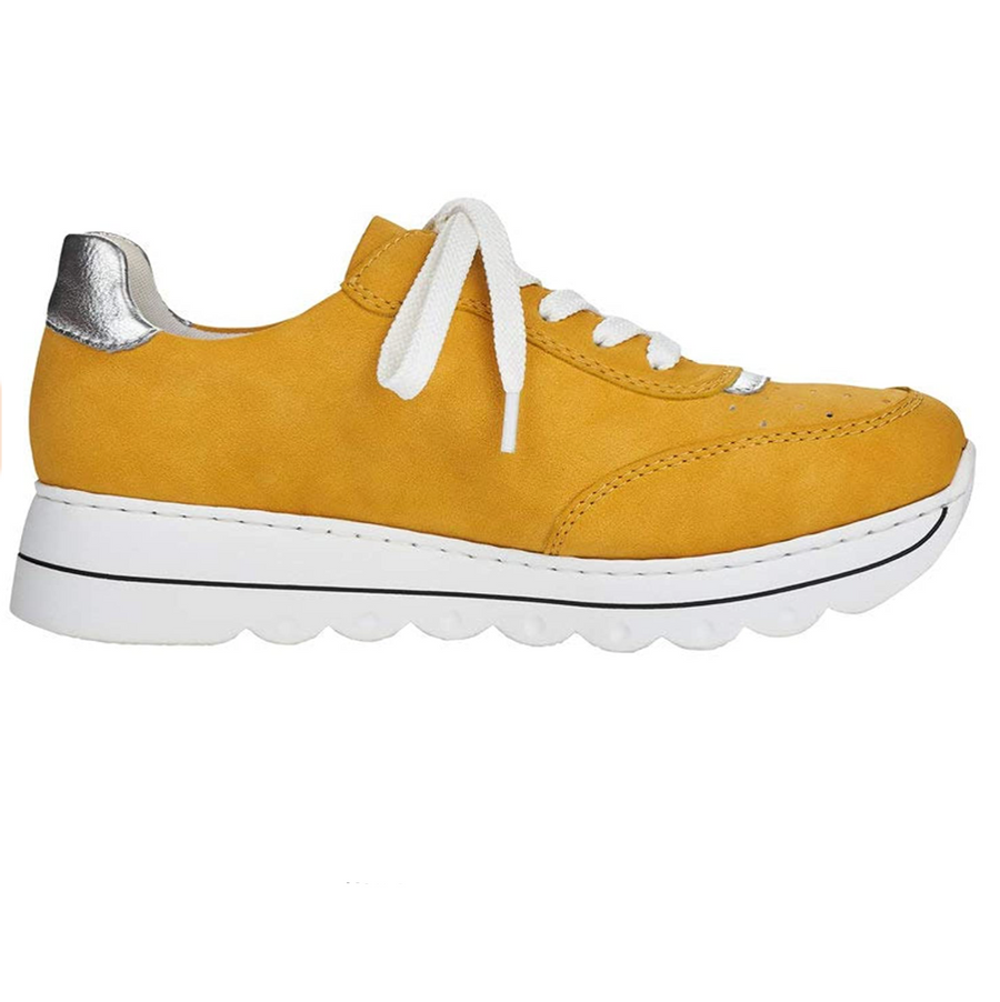 Rieker Womens Fashion Trainers - Yellow