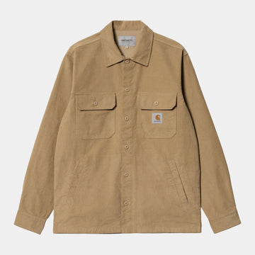 Carhartt WIP Mens Dixon Shirt Jacket - Dusty Hamilton Brown