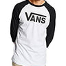 Vans's-Classic-Raglan-Black/white-T-Shirt