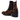 Carmela Womens Leather Leopard Print Boots - Tan / Black