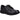 Hush Puppies Esgidiau Ysgol Lledr Merched Kiera - Du