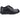 Hush Puppies Esgidiau Ysgol Lledr Merched Kiera - Du
