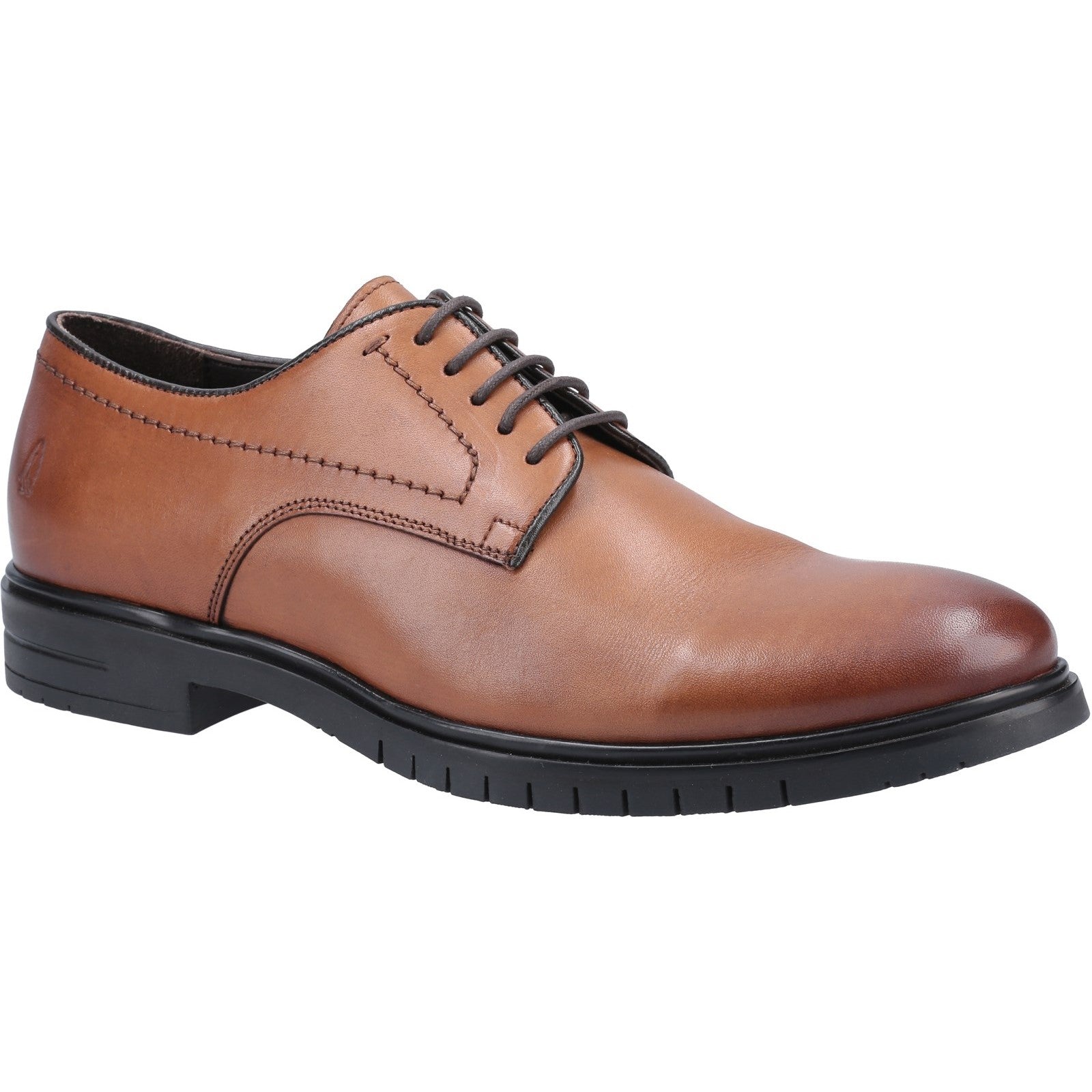 Hush Puppies Mens Sterling Leather Shoes - Tan Brown