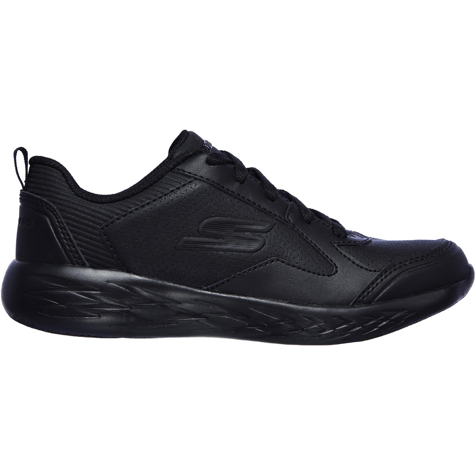 Skechers Boys Go Run 600 Bexor School Shoes - Black