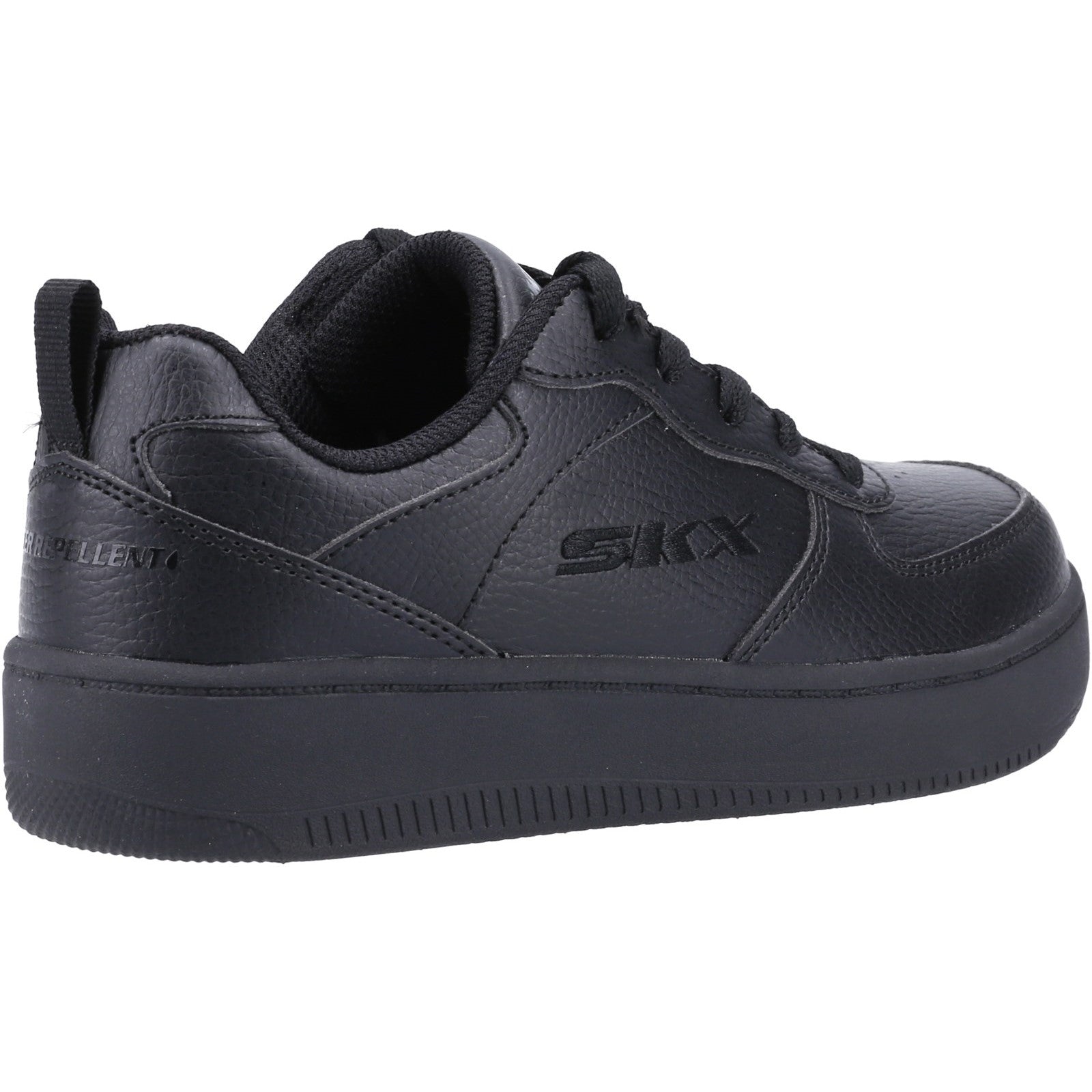 Skechers Boys Sport Court 92 School Shoes - Black