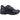 Hush Puppies Esgidiau Ysgol Lledr Ysgol Fabanod Levi - Du