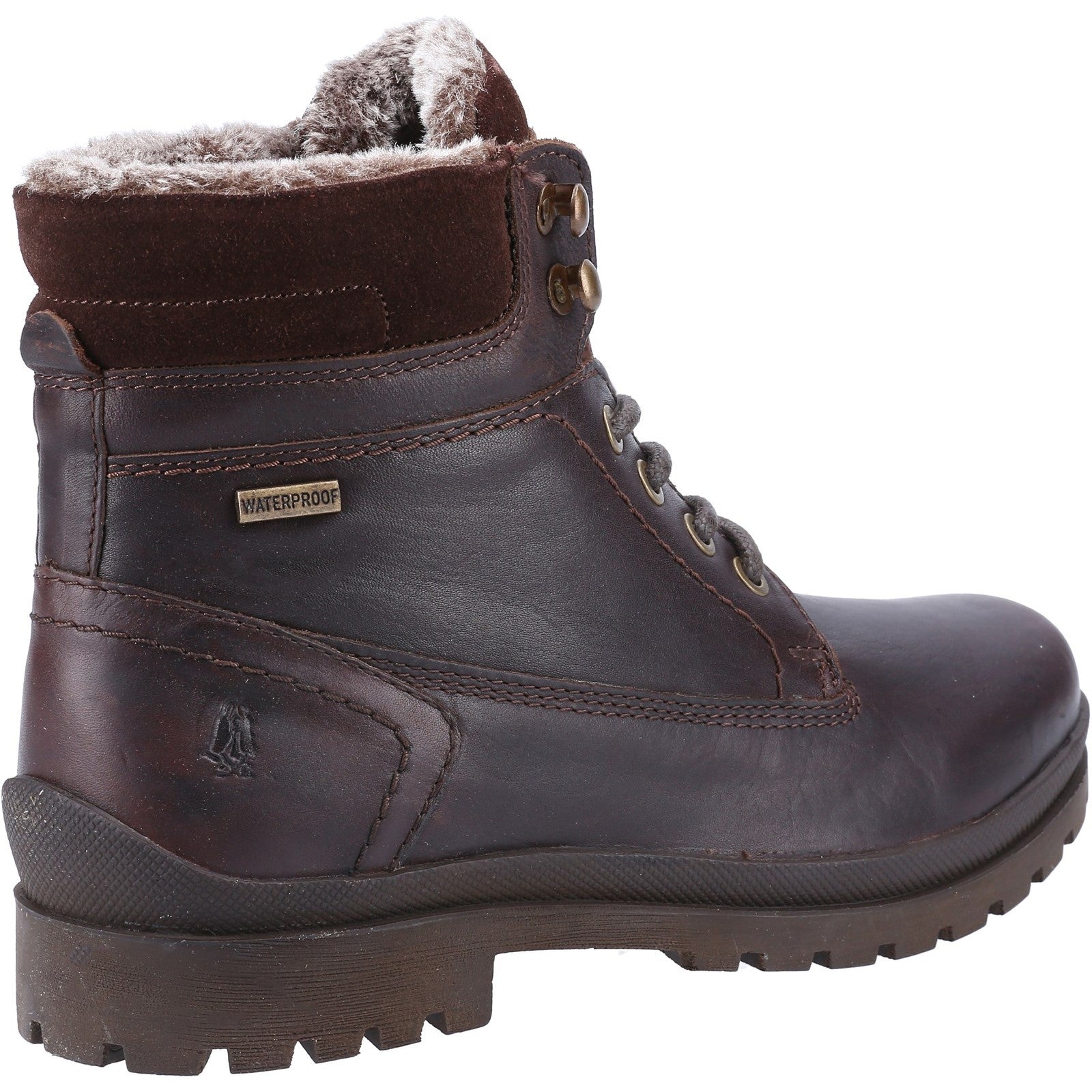Hush Puppies Womens Annay Mid Boots - Brown