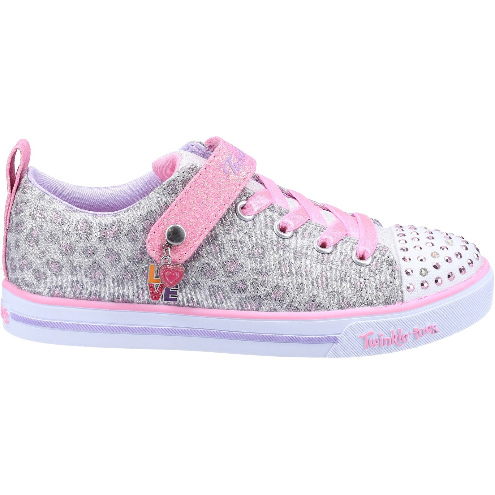 Twinkle Leopard Skechers Twinkle Toes | Leopard Lights for Girls